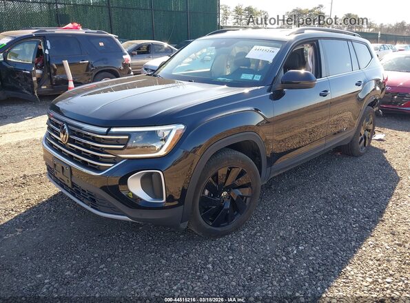 1V2HR2CA7RC618807 2024 VOLKSWAGEN ATLAS Черный Передняя левая четверть