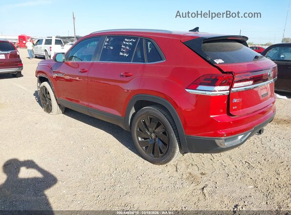 1V2JE2CA3SC220349 2025 VOLKSWAGEN ATLAS Красный Задняя левая четверть