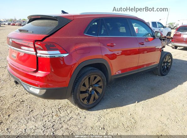 1V2JE2CA3SC220349 2025 VOLKSWAGEN ATLAS Красный Задняя правая четверть