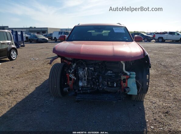 1V2JE2CA3SC220349 2025 VOLKSWAGEN ATLAS Красный Вид задней части салона