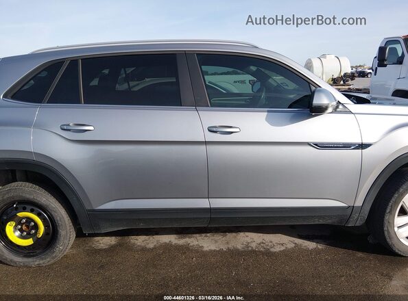 1V2JE2CA6MC237164 2021 VOLKSWAGEN ATLAS Серебряный Панорамный вид салона 360°