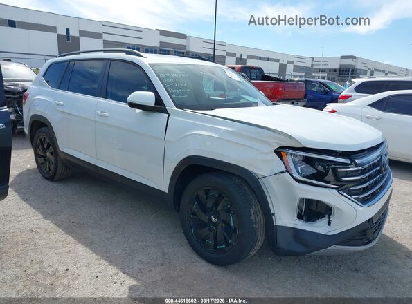 1V2JR2CA1SC532951 2025 VOLKSWAGEN ATLAS Белый Передняя правая четверть