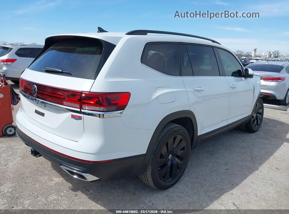1V2JR2CA1SC532951 2025 VOLKSWAGEN ATLAS Белый Задняя правая четверть
