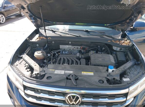 1V2JR2CA3NC508414 2022 VOLKSWAGEN ATLAS Синий Вид сзади