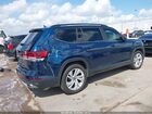 2022 Volkswagen Atlas 3.6l V6 Se W/technology Синий vin: 1V2JR2CA3NC508414