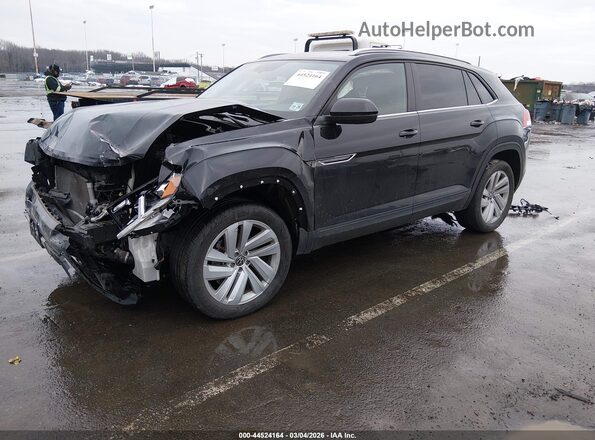 1V2KC2CA5MC220415 2021 VOLKSWAGEN ATLAS Black Przód lewy