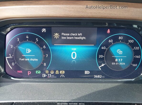 1V2KN2CA2TC504447 2026 VOLKSWAGEN ATLAS Black Vista de los asientos traseros