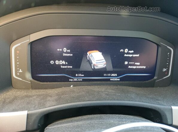 1V2KR2CA0PC502481 2023 VOLKSWAGEN ATLAS Черный Вид щитка приборов