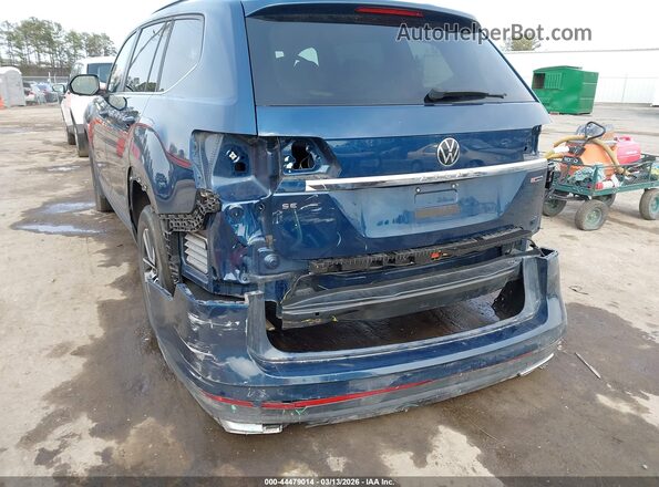 1V2LP2CA9MC595412 2021 VOLKSWAGEN ATLAS Синий Вид спереди