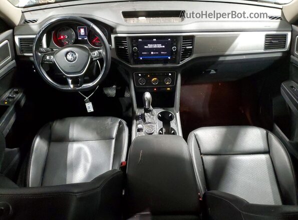 1V2LR2CA1KC511641 2019 VOLKSWAGEN ATLAS Gray Առջևի վահանակի տեսք