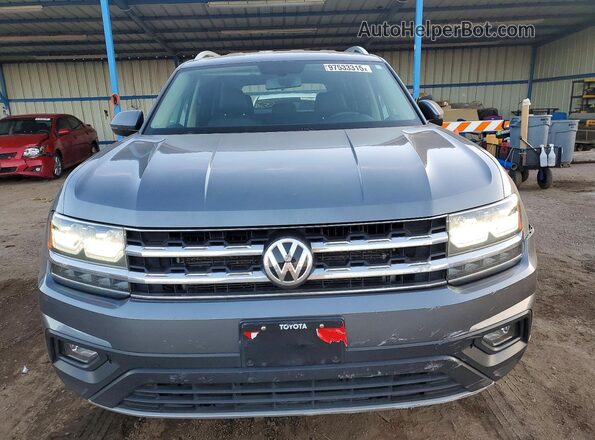 1V2LR2CA2KC513608 2019 VOLKSWAGEN ATLAS Серебряный Вид спереди