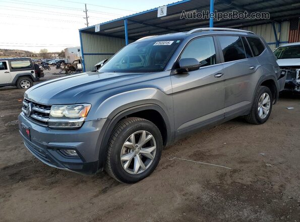 1V2LR2CA2KC513608 2019 VOLKSWAGEN ATLAS Серебряный Передняя левая четверть