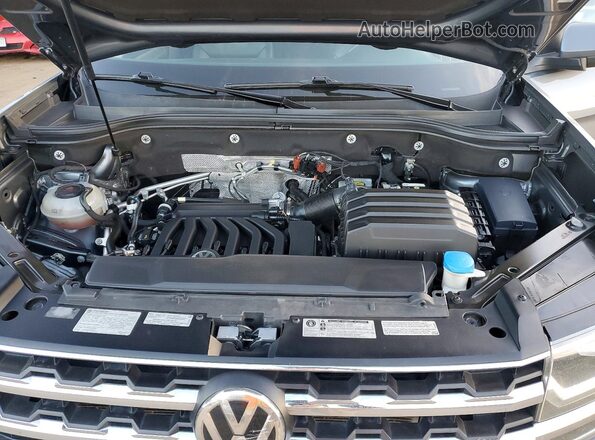 1V2LR2CA2KC513608 2019 VOLKSWAGEN ATLAS Серебряный Вид подкапотного пространства