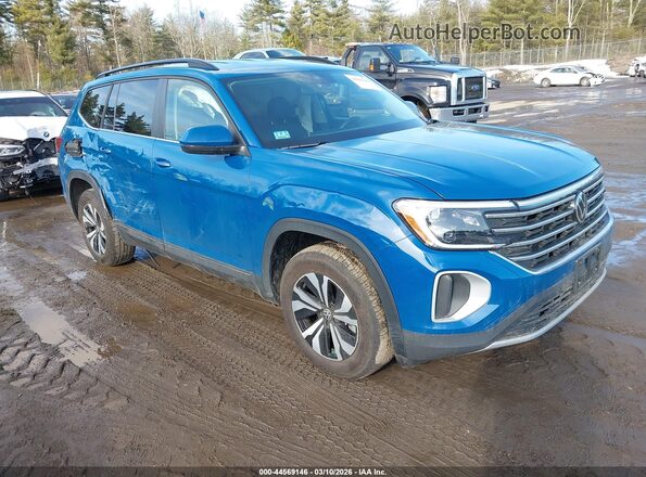 1V2LR2CA2SC545605 2025 VOLKSWAGEN ATLAS Blue Front right