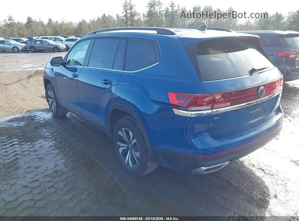 1V2LR2CA2SC545605 2025 VOLKSWAGEN ATLAS Blue Rear left