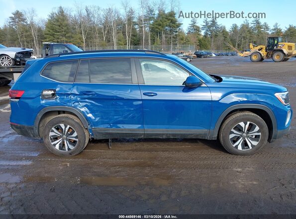 1V2LR2CA2SC545605 2025 VOLKSWAGEN ATLAS Blue Rear interior view