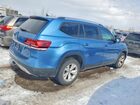 2019 Volkswagen Atlas Se Синий vin: 1V2LR2CA3KC522768