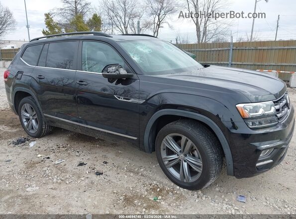 1V2LR2CA8LC504087 2020 VOLKSWAGEN ATLAS Black Передня права чверть