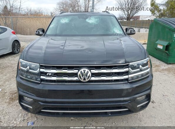 1V2LR2CA8LC504087 2020 VOLKSWAGEN ATLAS Black Вид спереду