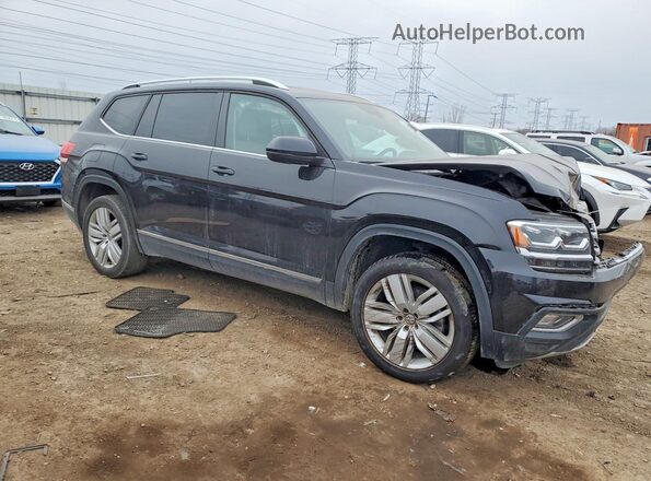 1V2MR2CA1KC511014 2019 VOLKSWAGEN ATLAS Black წინა მარჯვენა