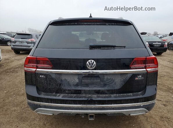 1V2MR2CA1KC511014 2019 VOLKSWAGEN ATLAS Black უკანა ხედი