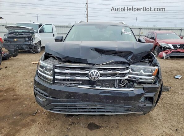 1V2MR2CA1KC511014 2019 VOLKSWAGEN ATLAS Black წინა ხედი
