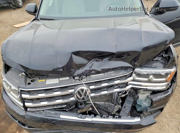 1V2MR2CA1KC511014 2019 VOLKSWAGEN ATLAS Black ძრავის განყოფილების ხედი