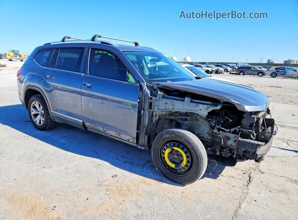 1V2MR2CAXJC503184 2018 VOLKSWAGEN ATLAS Серый Передняя правая четверть