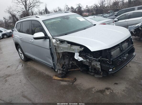 1V2MR2CAXJC506313 2018 VOLKSWAGEN ATLAS Silver Przód prawy