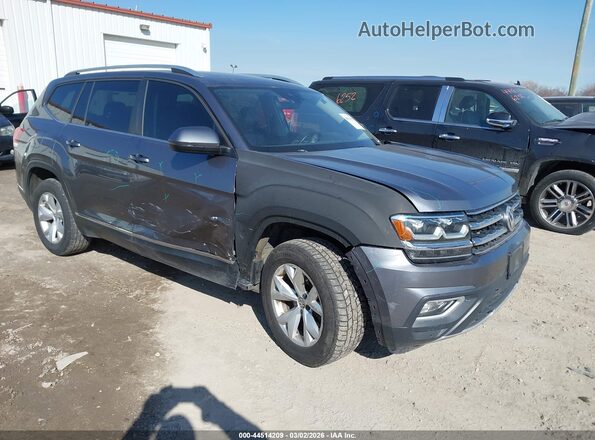 1V2MR2CAXJC526366 2018 VOLKSWAGEN ATLAS Gray Przód prawy