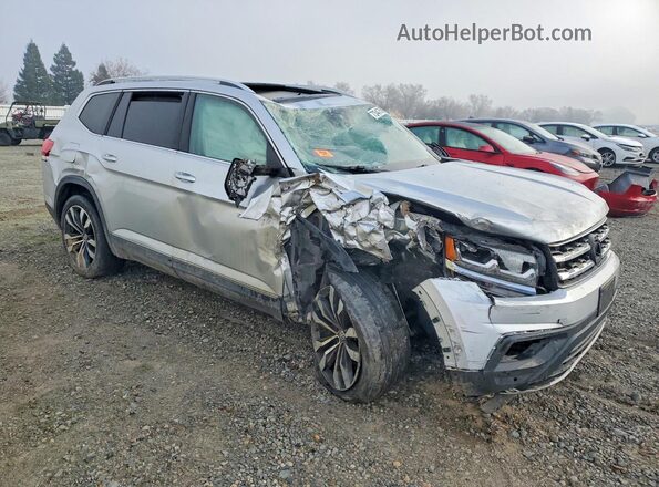 1V2NR2CA3KC596202 2019 VOLKSWAGEN ATLAS Серебряный Передняя правая четверть