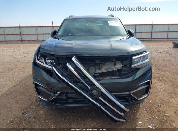 1V2PR2CA4MC526235 2021 VOLKSWAGEN ATLAS Black Widok zestawu wskaźników