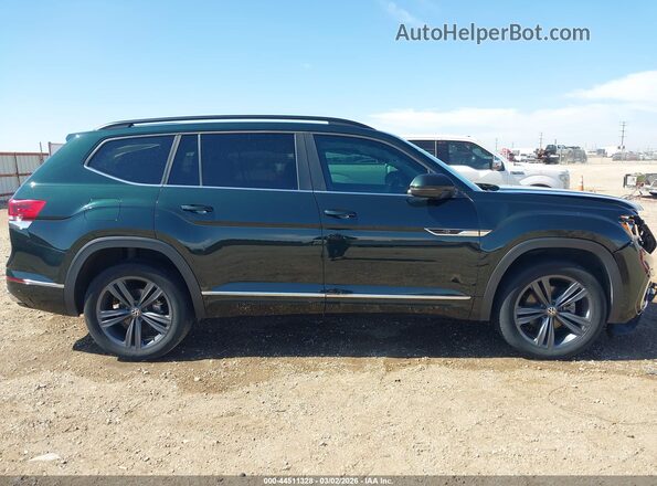 1V2PR2CA4MC526235 2021 VOLKSWAGEN ATLAS Black Widok wnętrza z tyłu