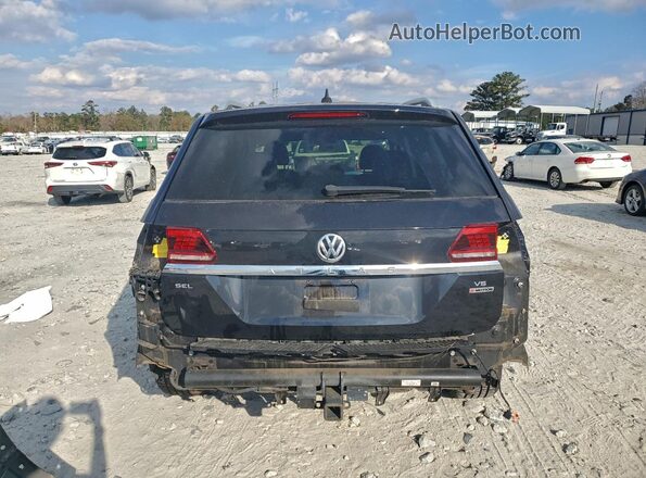 1V2RR2CA2KC526854 2019 VOLKSWAGEN ATLAS Синий Вид сзади