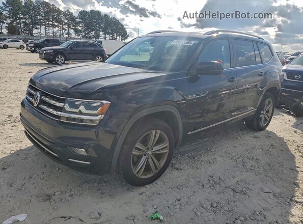 1V2RR2CA2KC526854 2019 VOLKSWAGEN ATLAS Синий Передняя левая четверть