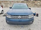 2019 Volkswagen Atlas Se Синий vin: 1V2UR2CA4KC613889