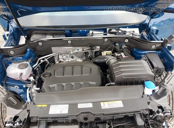 1V2WN2CA4TC515872 2026 VOLKSWAGEN ATLAS Blue Widok komory silnika
