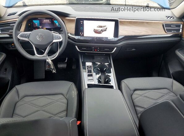 1V2WN2CA4TC515872 2026 VOLKSWAGEN ATLAS Blue Widok deski rozdzielczej