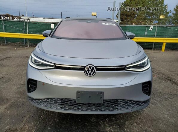 1V2WNPE88PC035279 2023 VOLKSWAGEN ID.4 Silver Widok z przodu