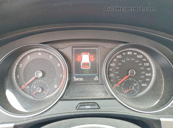 1V2WR2CA0KC531022 2019 VOLKSWAGEN ATLAS Black Սարքավորումների վահանակի տեսք