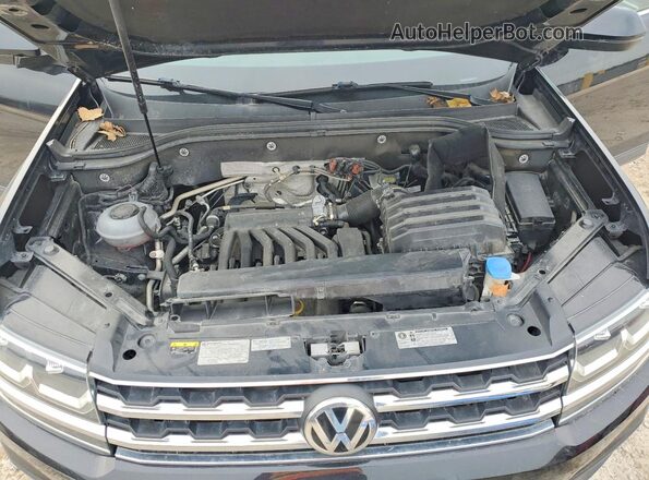 1V2WR2CA0KC531022 2019 VOLKSWAGEN ATLAS Black Շարժիչի բաժամունքի տեսք
