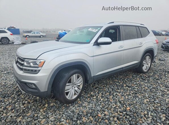 1V2WR2CA3KC533198 2019 VOLKSWAGEN ATLAS Silver Առջևի ձախ երեք քառորդ տեսարան