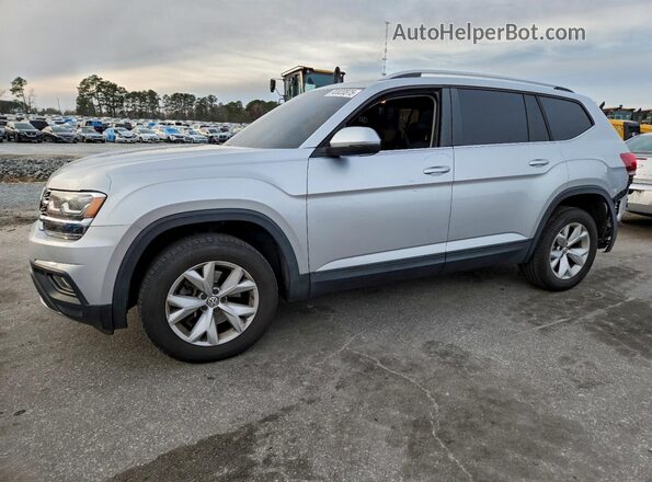 1V2WR2CA7KC596899 2019 VOLKSWAGEN ATLAS Серебряный Передняя левая четверть