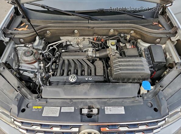 1V2WR2CA7KC596899 2019 VOLKSWAGEN ATLAS Серебряный Вид подкапотного пространства
