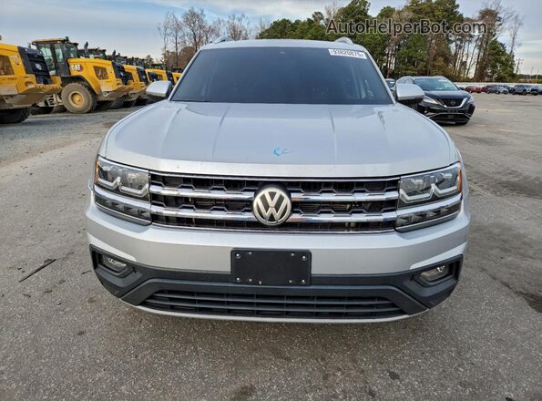 1V2WR2CA7KC596899 2019 VOLKSWAGEN ATLAS Серебряный Вид спереди
