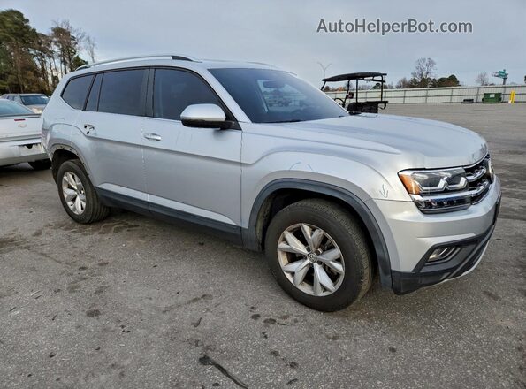 1V2WR2CA7KC596899 2019 VOLKSWAGEN ATLAS Серебряный Передняя правая четверть