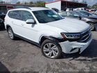 2022 Volkswagen Atlas 3.6l V6 Se W/technology White vin: 1V2WR2CA7NC524895