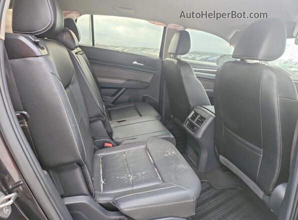 1V2WR2CA9MC608750 2021 VOLKSWAGEN ATLAS Черный Вид задней части салона