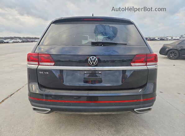 1V2WR2CA9MC608750 2021 VOLKSWAGEN ATLAS Черный Вид сзади