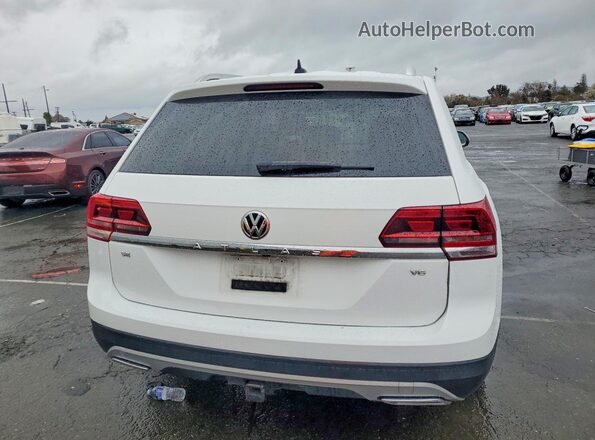 1V2WR2CAXKC562892 2019 VOLKSWAGEN ATLAS Белый Вид сзади